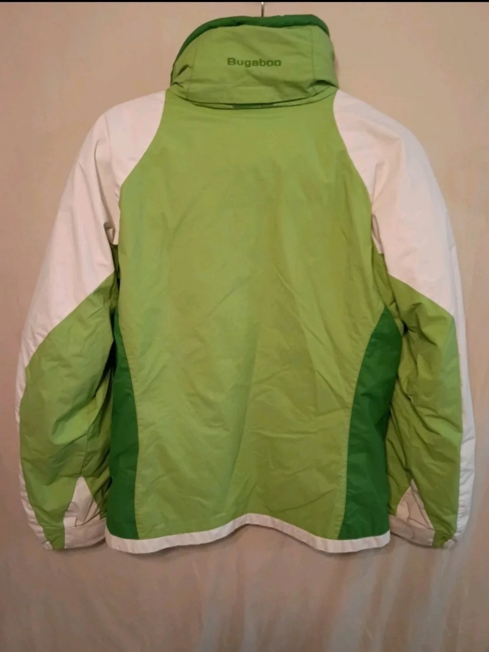 Columbia Sportswear Co. Bugaboo Jacket Youth 18/20 Green/White Defect See Pics